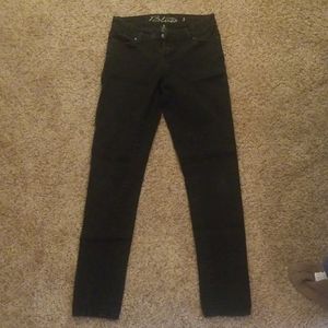 Celebrity Blues plain black jeans